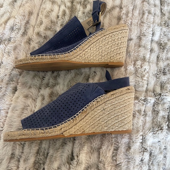 C.A.S.L.O.N Leather Uppers Sz 9M navy blue - Picture 7 of 7